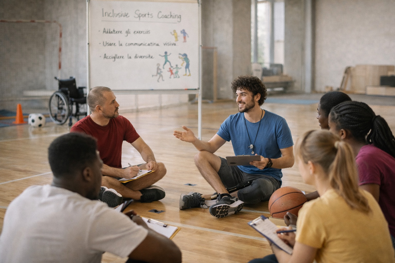 Sport inclusivo e benessere: palestra sociale accessibile