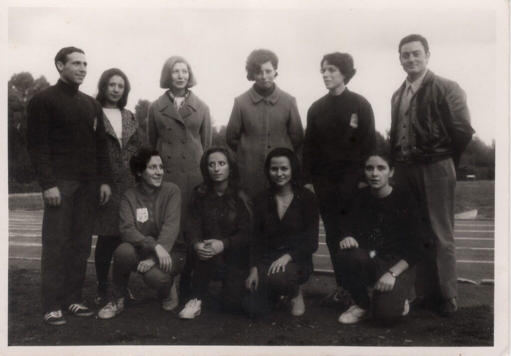 Cecilia Bernardini le radici: da giovane con compagni di sport