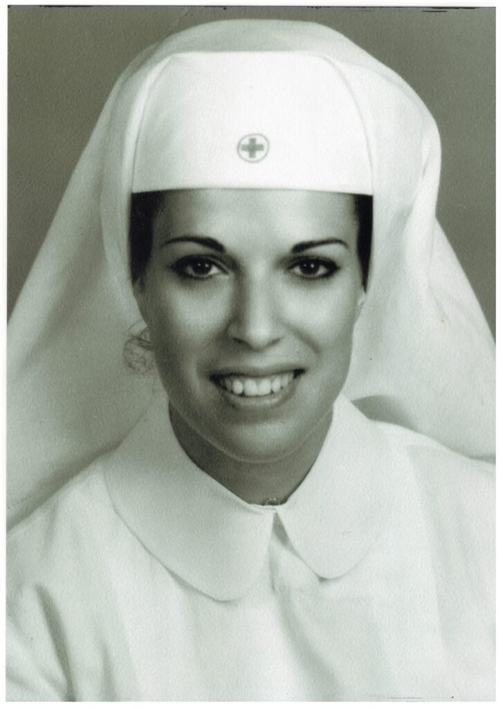 Cecilia Bernardini le radici: da giovane crocerossina