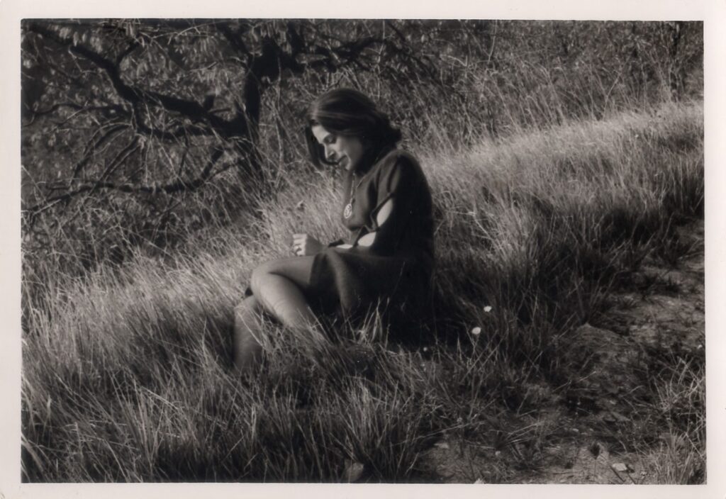 Cecilia Bernardini le radici: da giovane nella natura